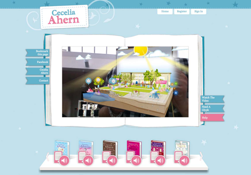Every Day is Magical for Harper Collins - AUGMENTED REALITY MICROSITE