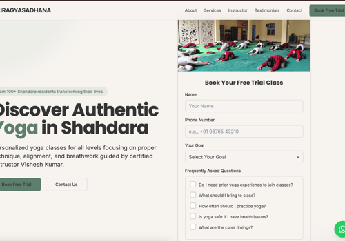 Yoga Vairagya Sadhna