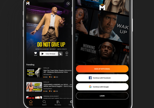 mindset-motivation App design & development