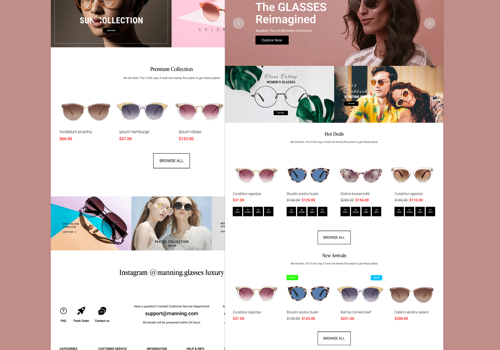 Manning - Custom Ecommerce development