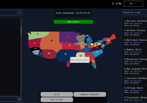 Blockchain NFL Betting