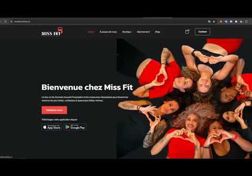 All-in-One Website for Gym & Nutrition Brand