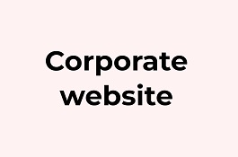 Corporate website