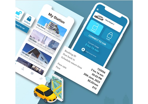 WhipEV Mobile Application - Car Rental Service