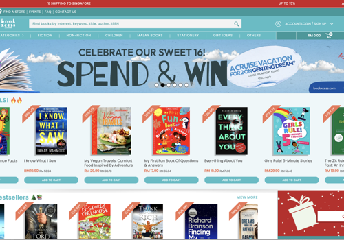 Shopify Plus International Bookstore