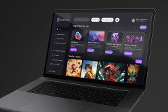AI Image Generator Dashboard Design