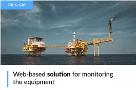 Web solution for monitoring oil & gas equipmеnt