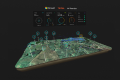 Mixed Reality Digital Twin Data Visualization