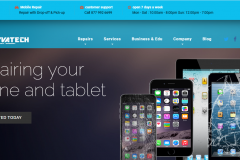 ZYVATECH™ Device Repair and Service Center Website Development